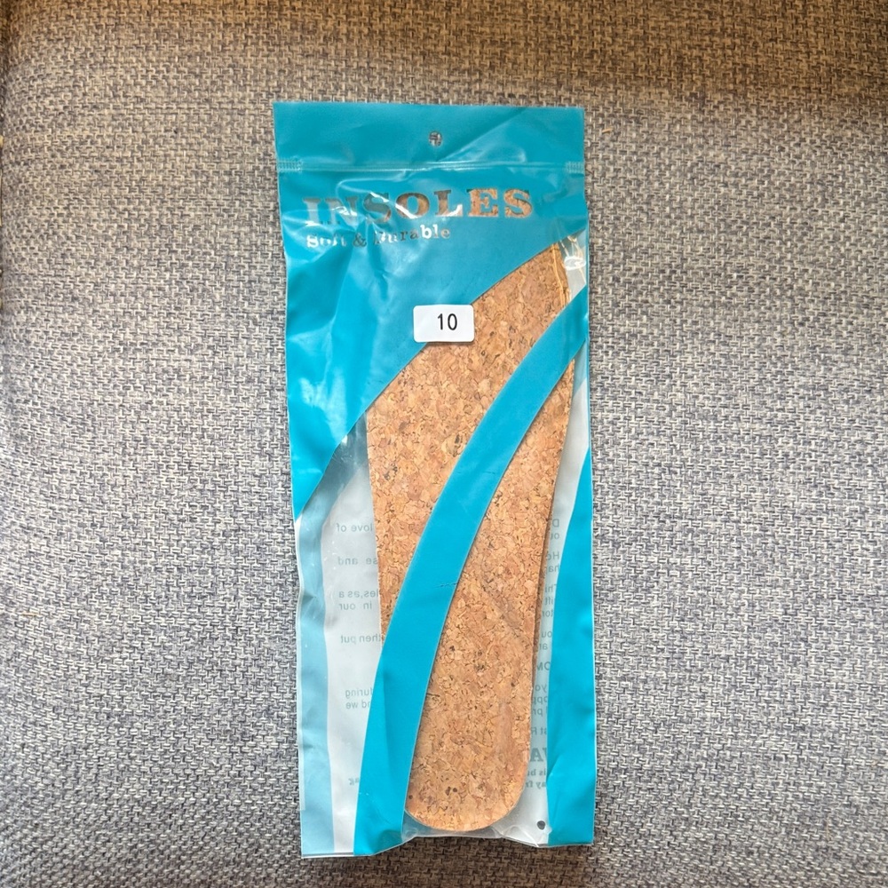 Women’s Cork Insoles | Size 10